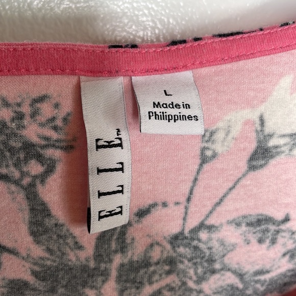 Mixed Print Elle Blouse - Picture 2 of 3